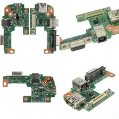 Dell inspiron N5110, M5110 Serisi Notebook Dc Power Jack, USB, VGA Soket Board
