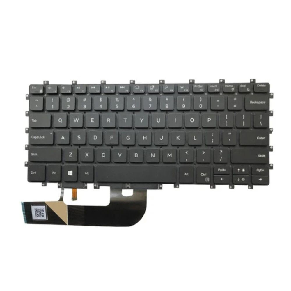Dell XPS 15-9575 2-in-1 Notebook Klavye - Tuş Takımı / Siyah - TR - Backlit