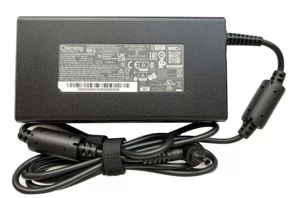 MSI PULSE GL66 11UGKV-001US uyumlu Adaptör, Şarj Aleti Cihazı 180W (Orjinal Üretici)