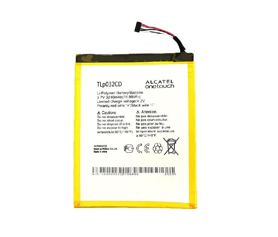 Alcatel One TLp032CC TLp032CD Batarya, Pil