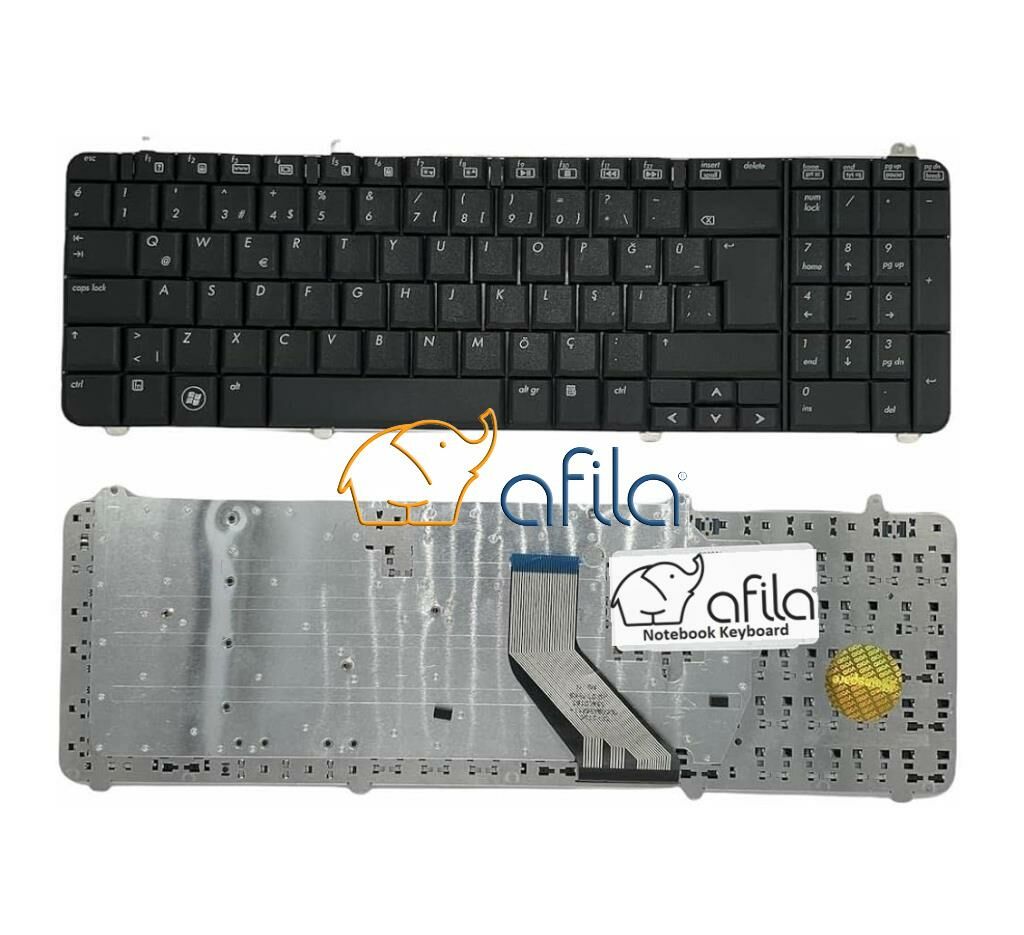 Hp 534606-141, AEUT3A000140, AEUT3A00020, Klavye (Siyah TR)