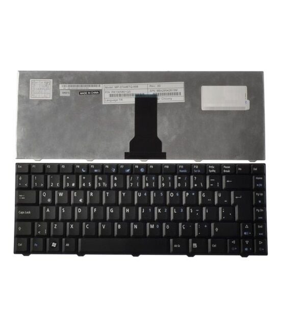 Acer eMachines D500 D520 D700 D720 E520 E700 E720 Klavye Siyah TR