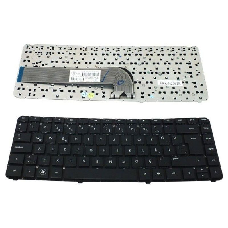 HP V125630A, 90.4Q007.SOM, 659298-121 Klavyesi (Siyah TR)