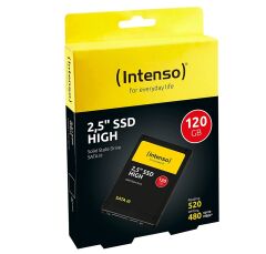 intenso Top 120GB 520MB-480MB/s Sata III 2.5 SSD 3D NAND TLC