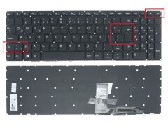 Lenovo uyumlu 80SR00JHTX 80SR0084TX 80SV00F4TX Notebook Klavyesi, Laptop Tuş Takımı (Siyah TR)