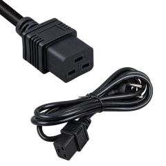 C19 KABLO UPS POWER KABLOSU 1.8 Metre 3x1.5mm Dikdörtgen KALIN UC 300/500V (1.8mt)