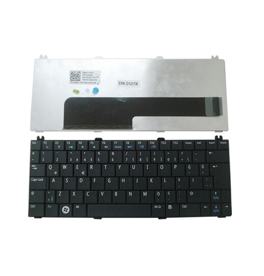Dell Mini 12, İnspiron 1210 Türkçe Netbook Klavyesi - Siyah / 0H584J, V091302AK1 TR, PK1305G01K0