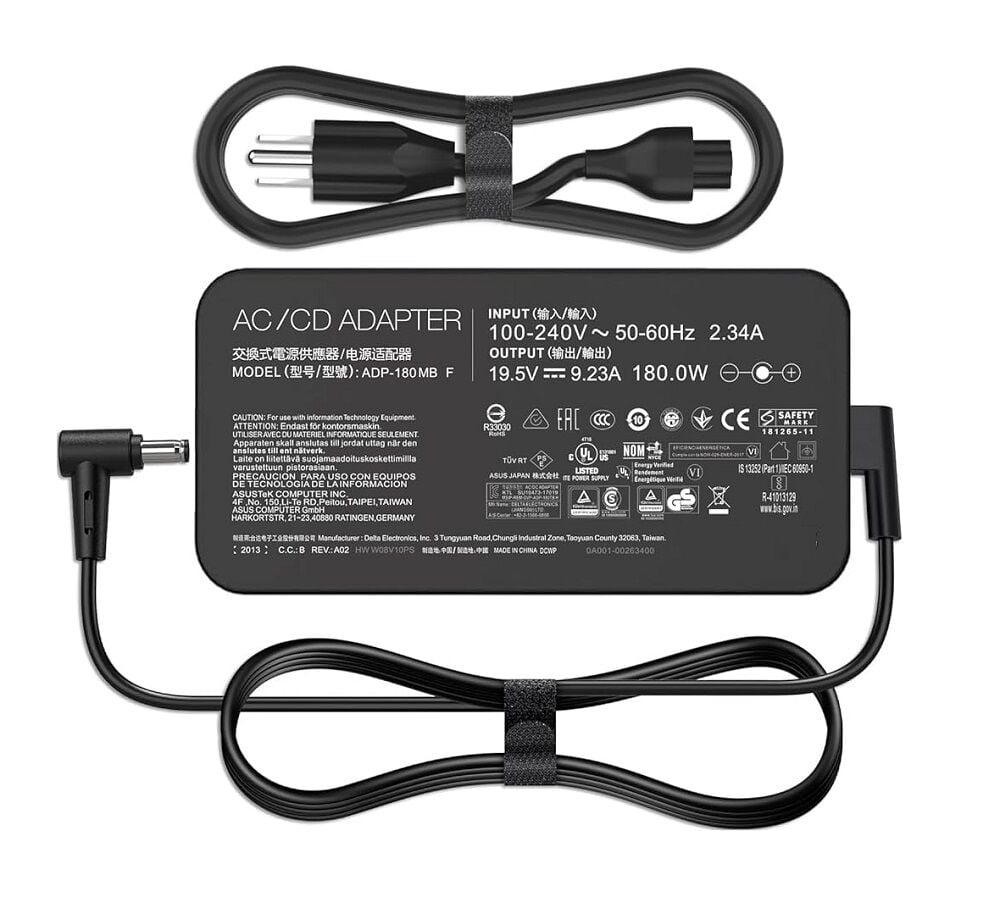 Asus ROG G750JW-QS71-CB, G750JW-T4019H Notebook Adaptörü, Şarj Aleti Cihazı 180W