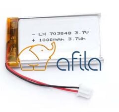 703048 3.7V 1200MAH LITHIUM POLYMER BATTERY (Lityum Polimer Ciklet Pil)
