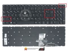Lenovo uyumlu ideaPad 310 80SM009VTX Notebook Klavyesi, Laptop Tuş Takımı (Siyah TR)