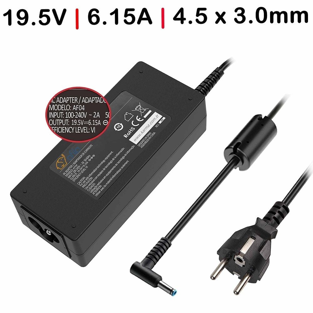 HP Victus Gaming 15-fa0011nt (80D33EA) Uyumlu Notebook Adaptör, Şarj Aleti Cihazı 120W