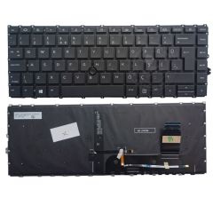 HP EliteBook 845 G8 Notebook Klavyesi - Siyah - TR / ışıklı