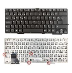 Sony Vaio S13 SVE-13 SVE13 SVS13 SVS1311 SVS131 SVS13118 SVS1312 Klavye Siyah TR