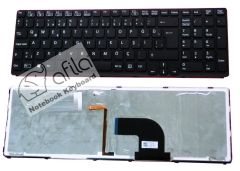 Sony Vaio SVE15, SVE17 Serisi Türkçe Notebook Klavye Siyah IŞIKLI