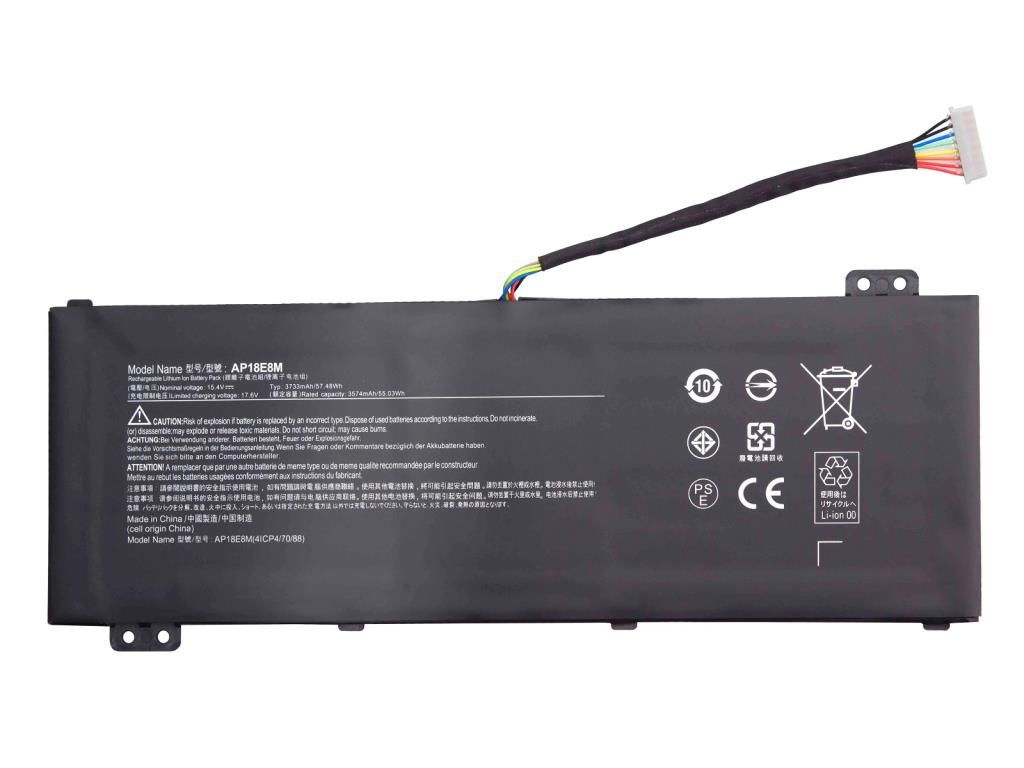 Acer Nitro A715-74G-52XP, A715-74G-57GR Batarya, Pil