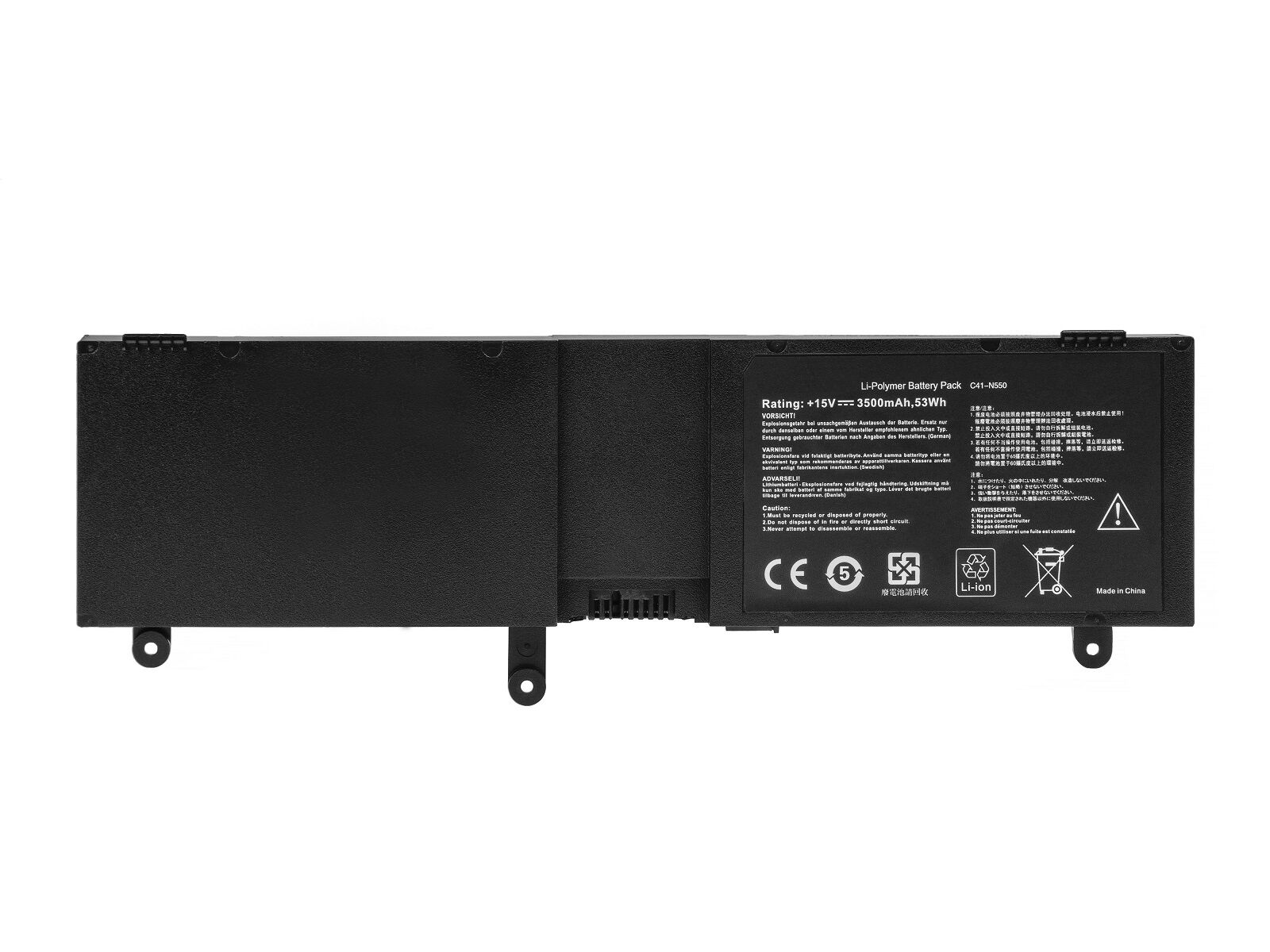 Asus N550JV-CN011H N550JV-CN211D Notebook Bataryası, Pil