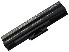 Sony VGN-CS92XS VGN-FW11E VGN-FW11L Notebook Bataryası Pili/Siyah