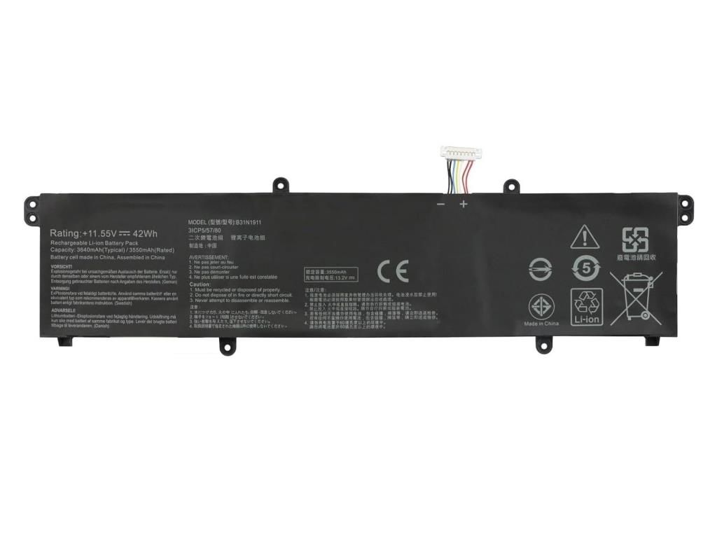 Asus ExpertBook B1 B1402CBA-EB037217 Notebook Bataryası, Laptop Pili