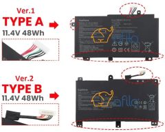 Asus Tuf Gaming FX706I, FX706IH, FX706II, FX706IU Notebook Bataryası, Pili