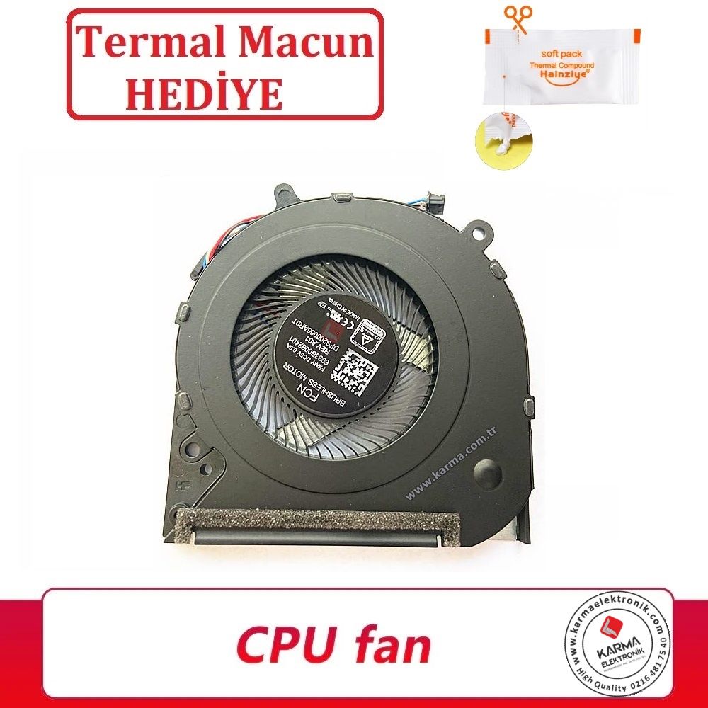 Hp Pavilion 14-DK 14-Dk0002Nt 14-Dk0003Nt Notebook Cpu Fanı