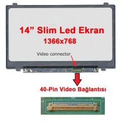 HB140WX1-300, HB140WX1-300 V4.0  Lcd Ekran Slim Led Panel (14.0 40pin 1366*768)