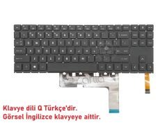 Hp Omen 15-EK0001NT Notebook Klavye Siyah TR RGB ışıklı