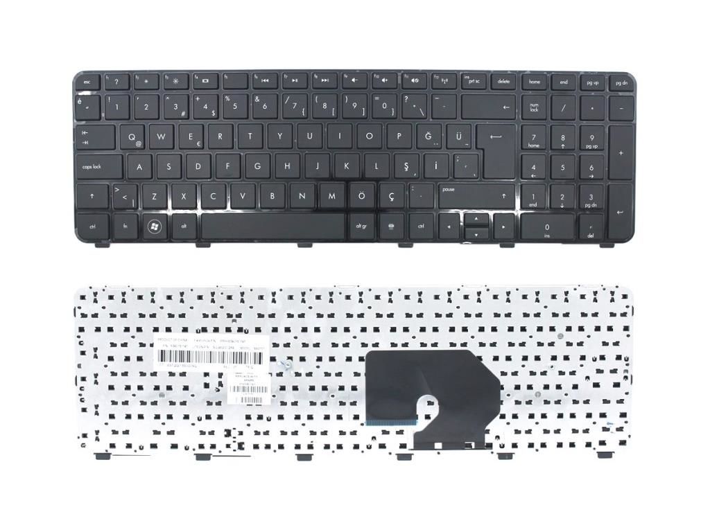 Hp Pavilion Dv7-6b00, Dv7-6c00, Dv7-6c00st, Dv7-6c02st Notebook Klavye Siyah Tr