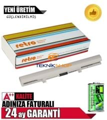 Toshiba  L50D-B-10K L50D-B-10R Notebook Bataryası, Pili/Beyaz