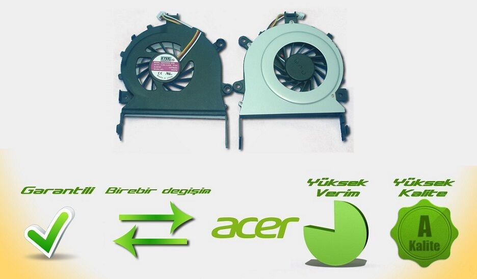 Acer Aspire MG75090v1-b030-s99 MG75090v1-b090-s9a Notebook Fan