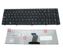 Lenovo ideaPad B570E, B570E2, B570G Notebook Klavyesi (Siyah TR)