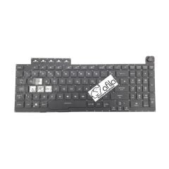 Asus Tuf Gaming F17 FX706LI-HX175A15 Notebook Klavyesi, Laptop Tuş Takımı (Siyah TR) RGB ışıklı