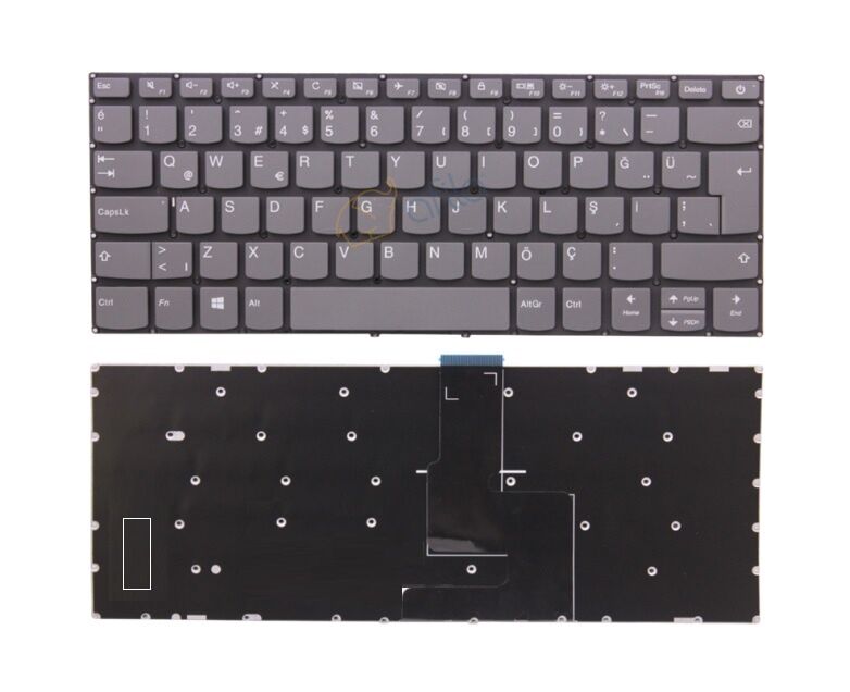 Lenovo ideaPad 130-14AST, B320-14IKB Notebook Klavyesi Siyah TR / Ver.1