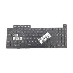 Asus Tuf Gaming F17 FX706LI-HX175A18 Notebook Klavyesi, Laptop Tuş Takımı (Siyah TR) RGB ışıklı