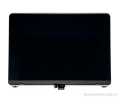 Apple Uyumlu MacBook Air A3114 (2024) M3 EMC8301 Notebook Lcd Ekran - Panel / Full Set (Space Gray)
