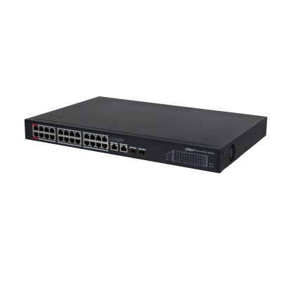 DAHUA PFS3228-24GT-360 24 PORT 24XGE-2XGE-2XGE/SFP 360W POE SWİTCH