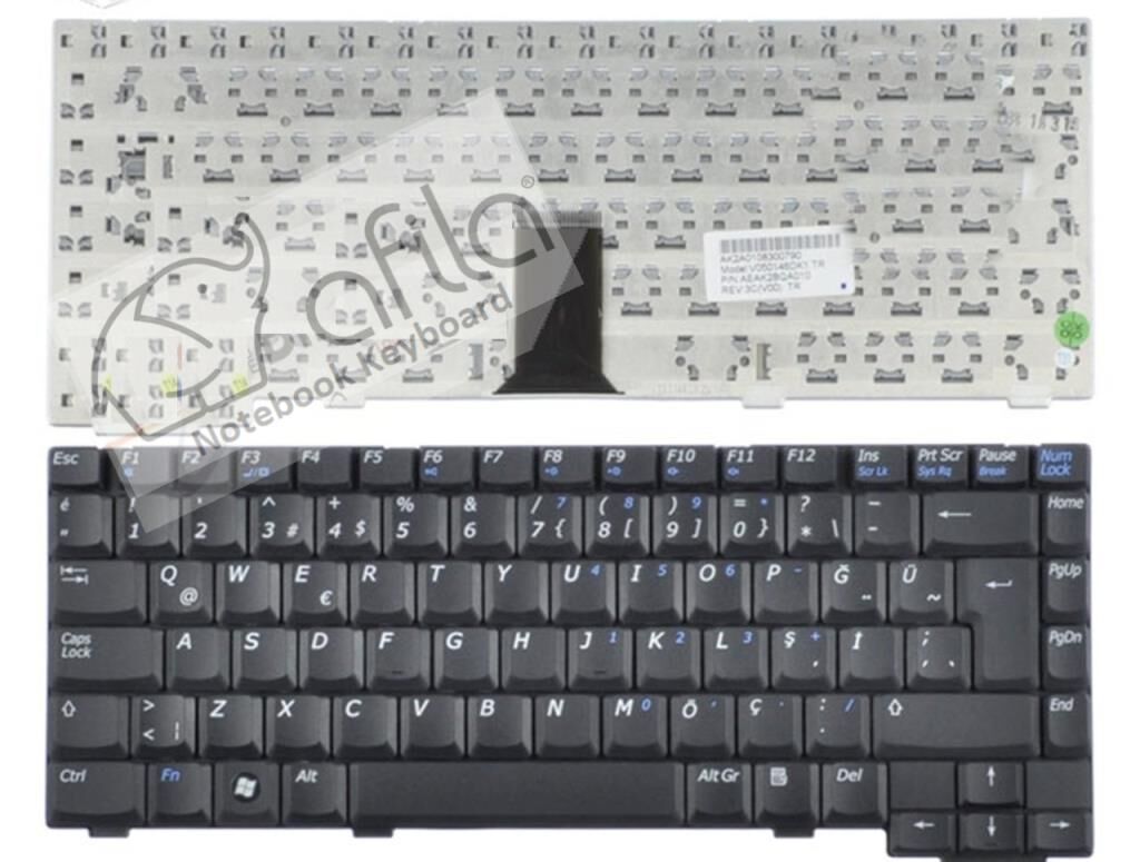 Benq V050146CK1 AEAK2KEU020 V050146DK1 Notebook Klavye Siyah TR