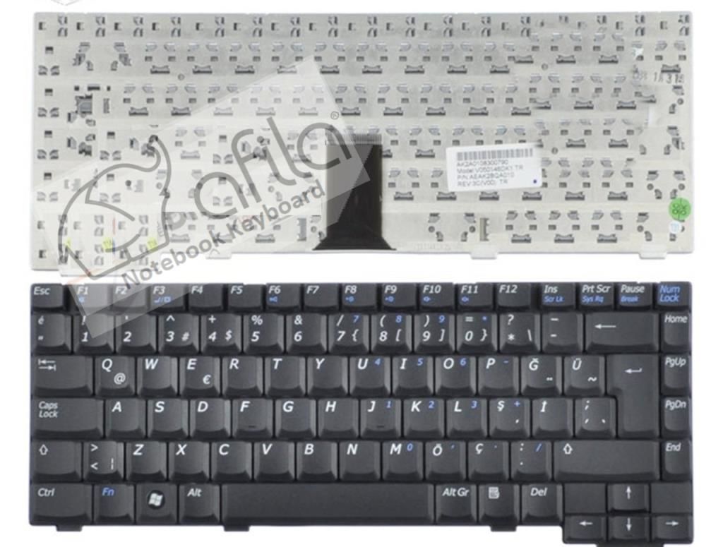 Benq AEAK2BQR010 AEAK2BQA010 V050146DS1 Notebook Klavye Siyah TR