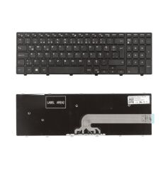 Dell 15-3000, 3542, 3543, 3550 Notebook Klavyesi - Siyah - TR / KL0858