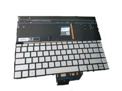 HP 942040-001, L19540-001 Klavye Işıklı (Gümüş - Gri TR)