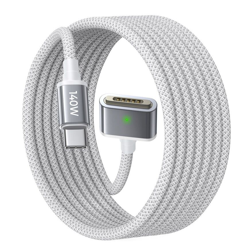 Apple Uyumlu MacBook Pro A2452 (M1, 2021) 140W Type-C Adaptör için uygun Şarj Kablosu