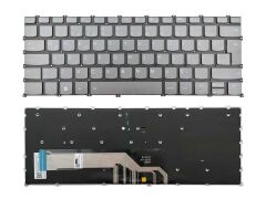Lenovo PR4SB-TUR Notebook Klavyesi, Laptop Tuş Takımı (Füme TR) ışıklı