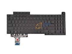 Asus ROG Strix G17 G713QR-K4178W uyumlu Notebook Klavyesi (Siyah TR) ışıklı - Ver.2 - Per-Key RGB