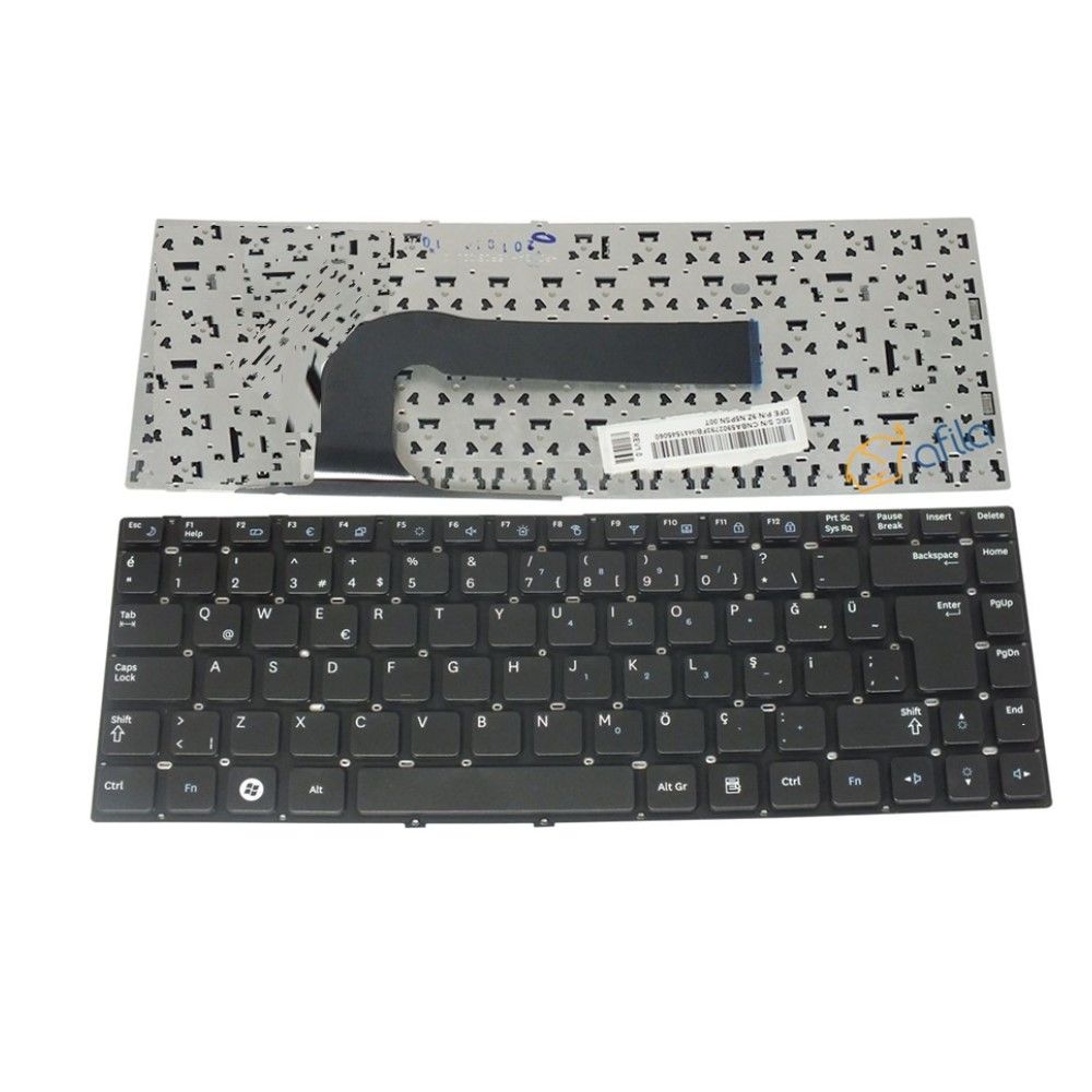 Samsung QX410 QX411 QX412 Notebook Klavyesi -Siyah - TR