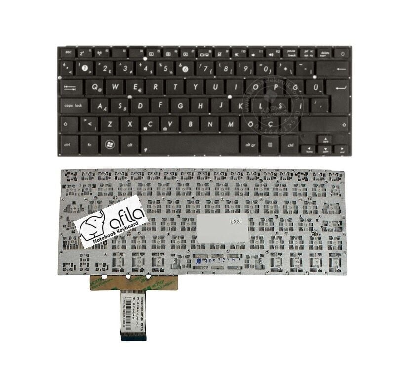 Asus ZenBook UX32A, UX32V, UX32Vd Notebook Klavyesi, Laptop Tuş Takımı (Siyah TR)