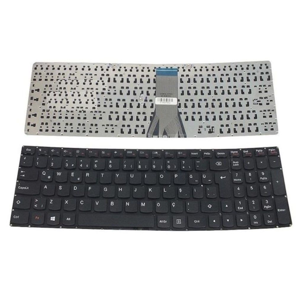 Lenovo 25213625 25214729 25214789 25215224 Notebook Klavyesi (Siyah Çerçeveli)