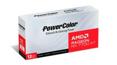 POWERCOLOR RX7700XT 12G-P/WHITE GDDR6 192BIT