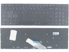 Casper Excalibur G870.1362-BQB0A-B uyumlu Notebook Klavyesi, Laptop Tuş Takımı (Siyah TR) RGB Işıklı