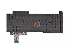 Asus Rog Strix G17 G713RM uyumlu Notebook Klavyesi (Siyah TR) ışıklı - Ver.2 - Per-Key RGB