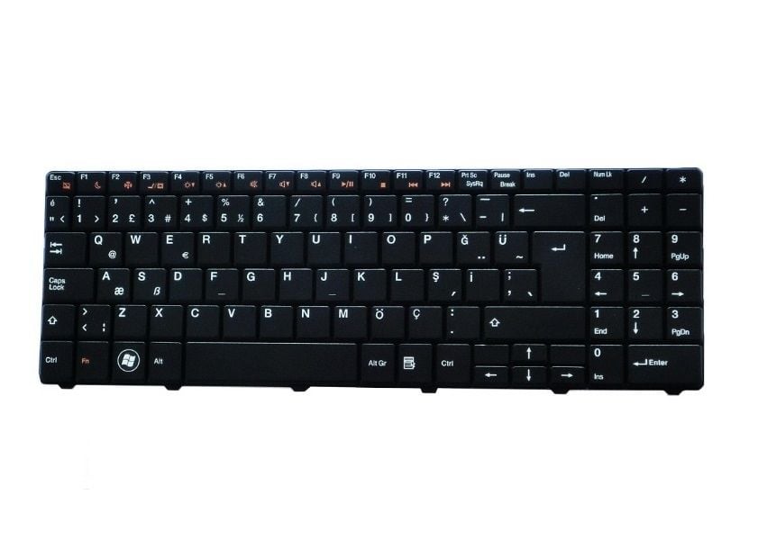 Compal NBLB3 Notebook Klavyesi - Siyah TR
