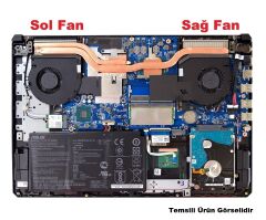 Asus ROG Strix G15 G512, G512L Gpu-Vga Fan / 2.Versiyon (12Volt)